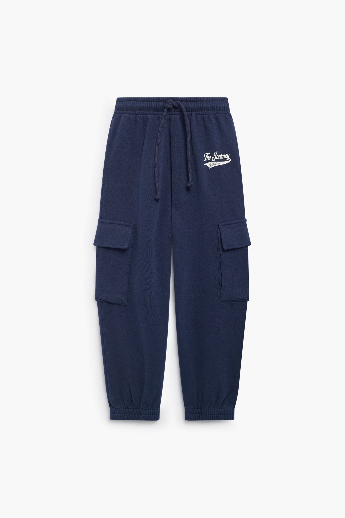 The New Society Misty Cargo joggers neri in cotone