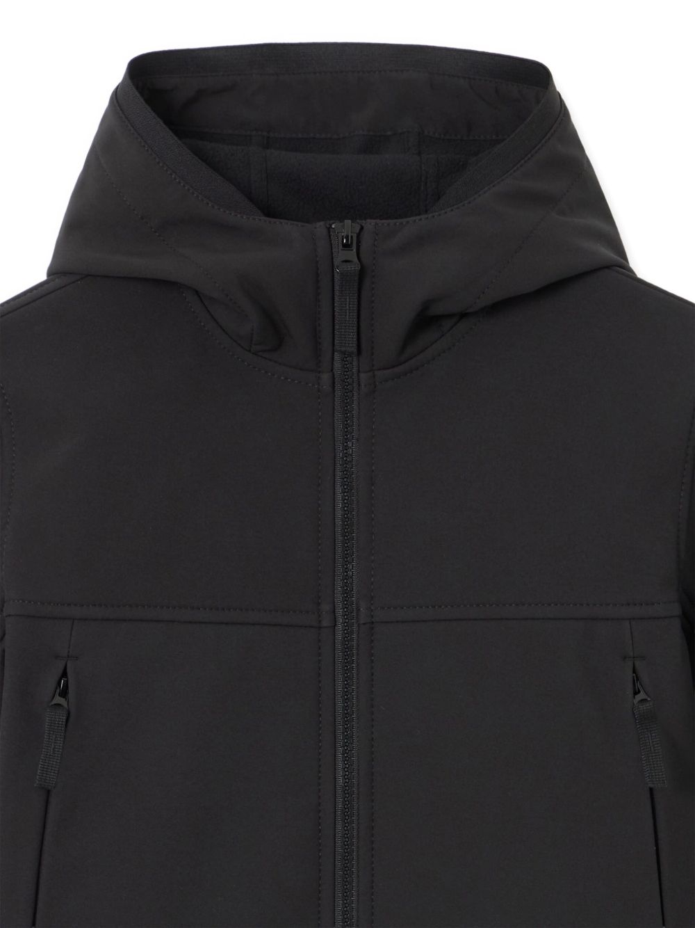 Stone Island Junior Q100001 parka nera 10 anni zip