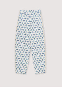 The New Society Leros pantaloni Hyacinth donna cotone