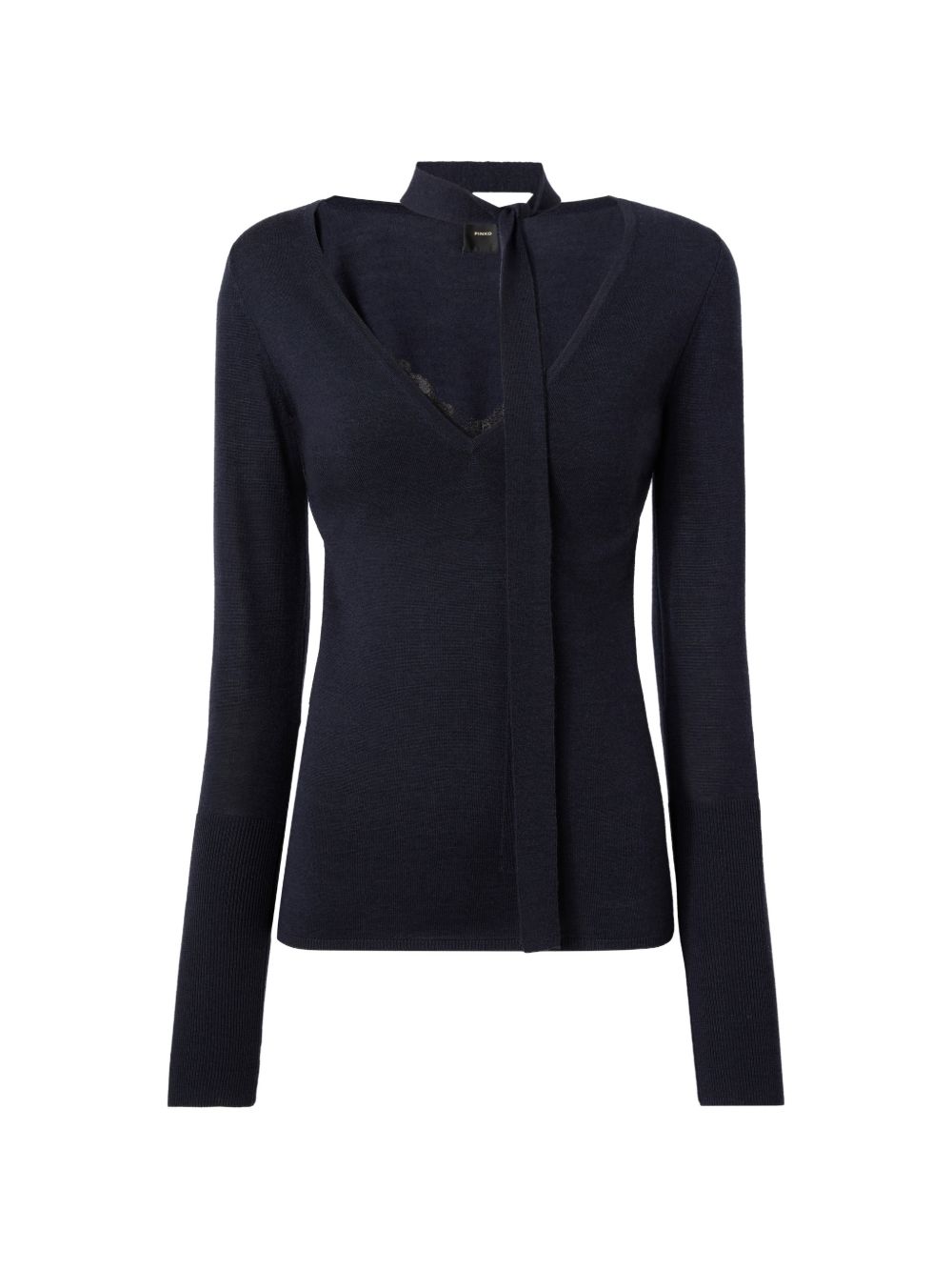 Pinko 107775 Maglia Blu Marino Donna