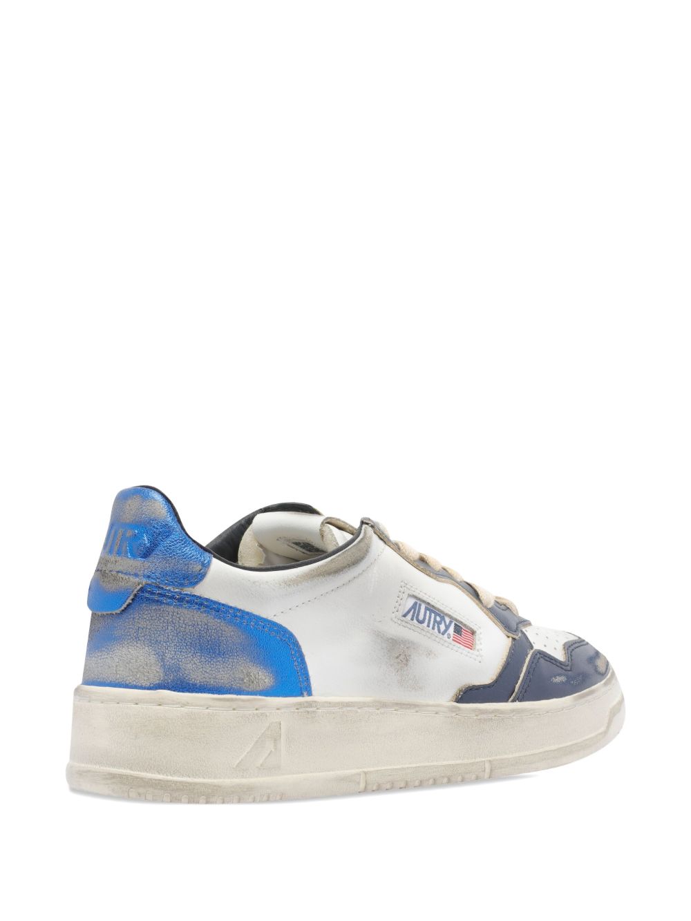 Autry AVLM sneakers bianche pelle uomo effetto vissuto