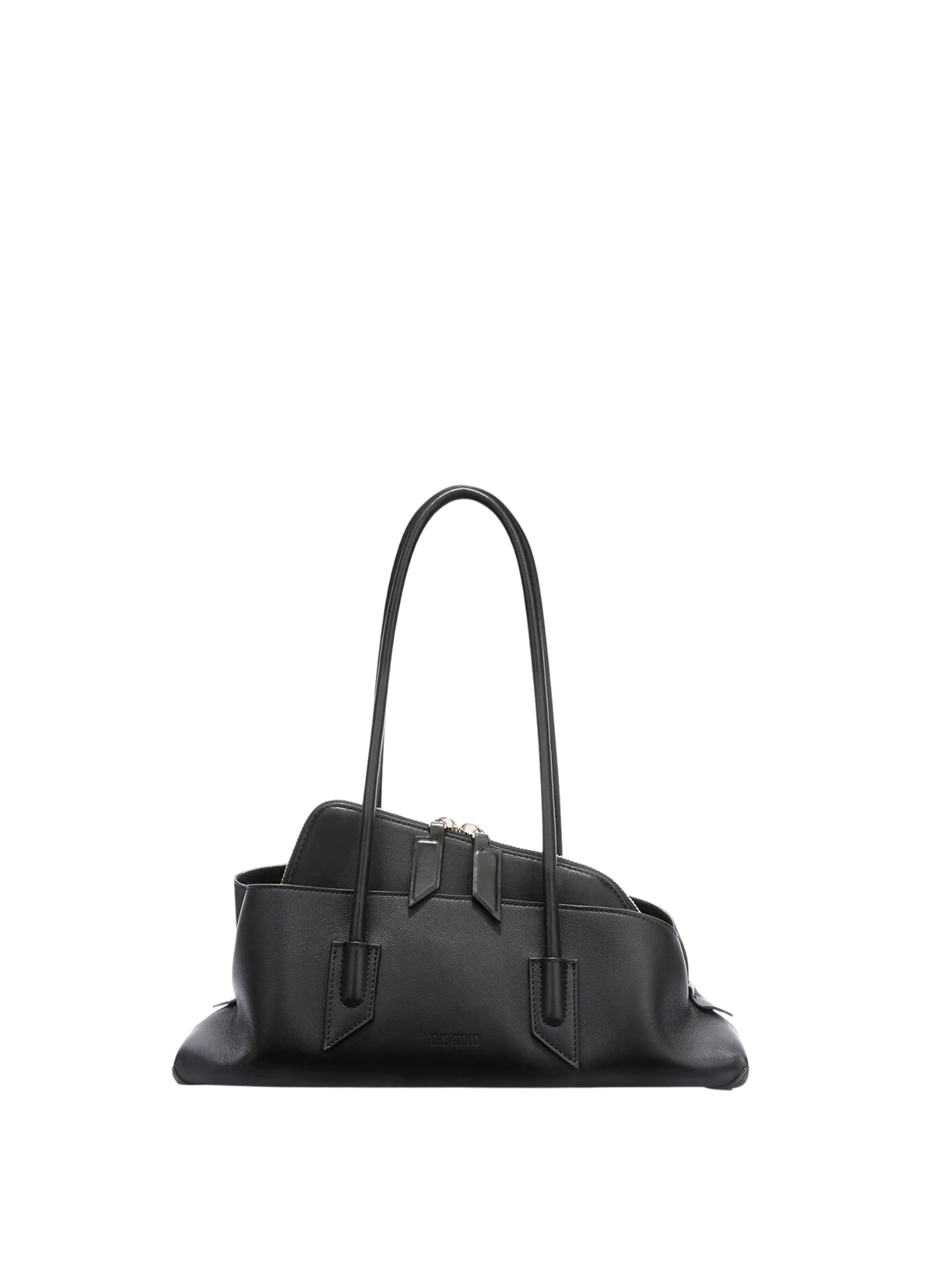The Attico 250WAH00058 borsa a mano nera pelle