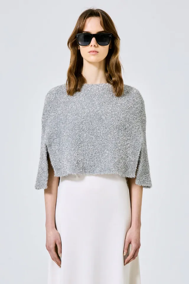 Sa Su Phi Disco cappa mantella donna lurex