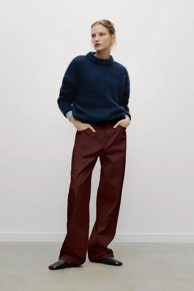 The New Society Cozy maglione mohair Black Iris