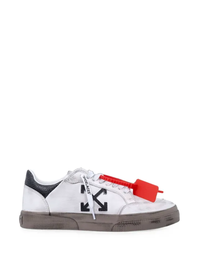 Off-White OF06386001 sneakers vintage white black