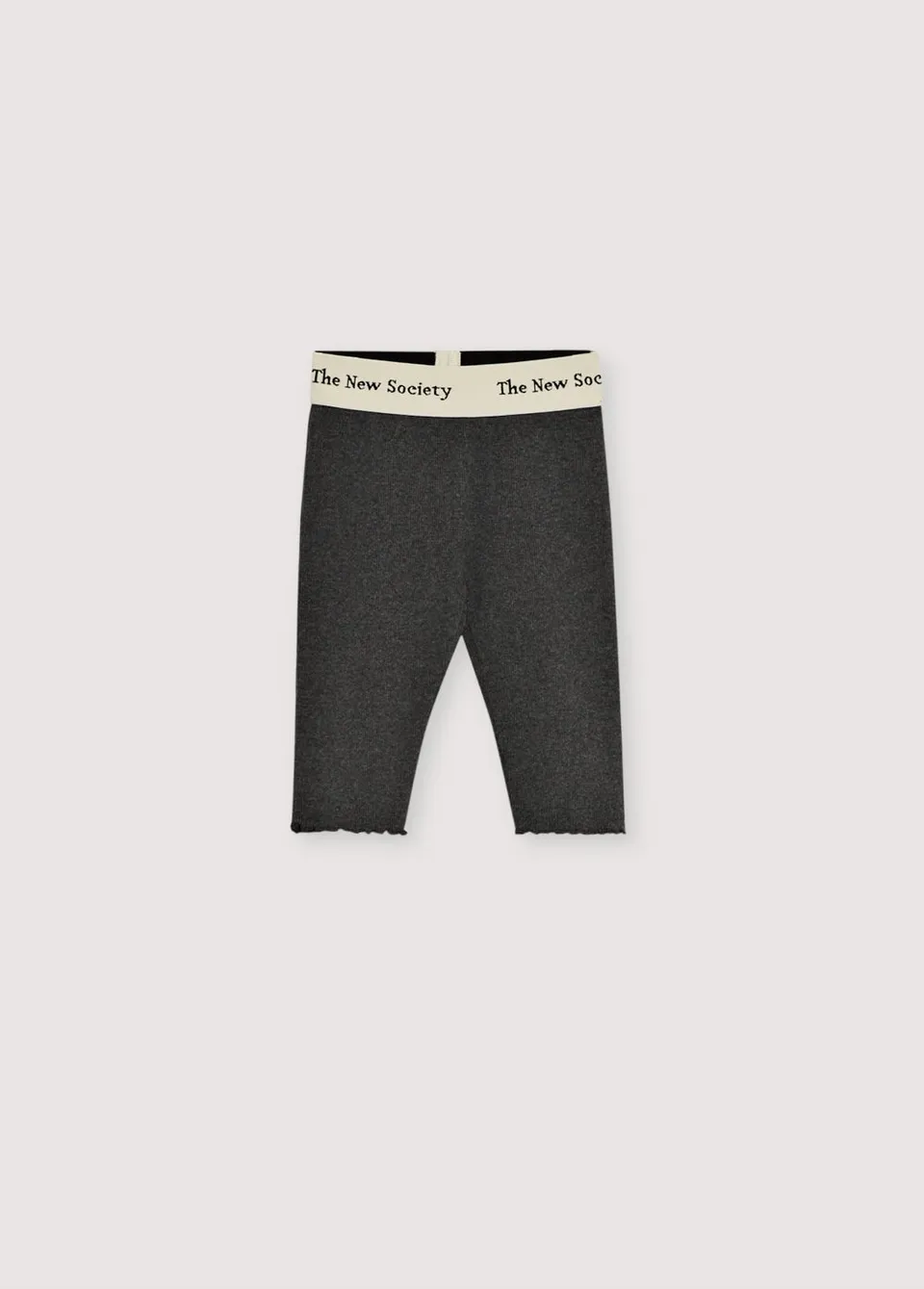 The New Society TNS Rib leggings neonato grigio 6 mesi cotone