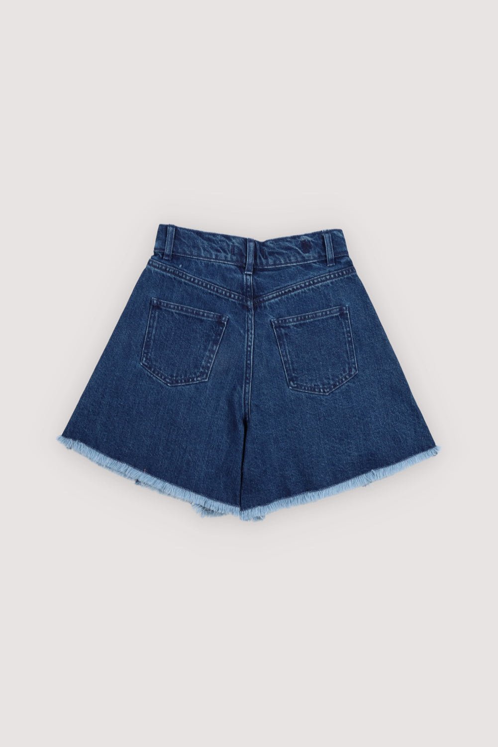 The New Society TNS Denim shorts teen indigo cotone
