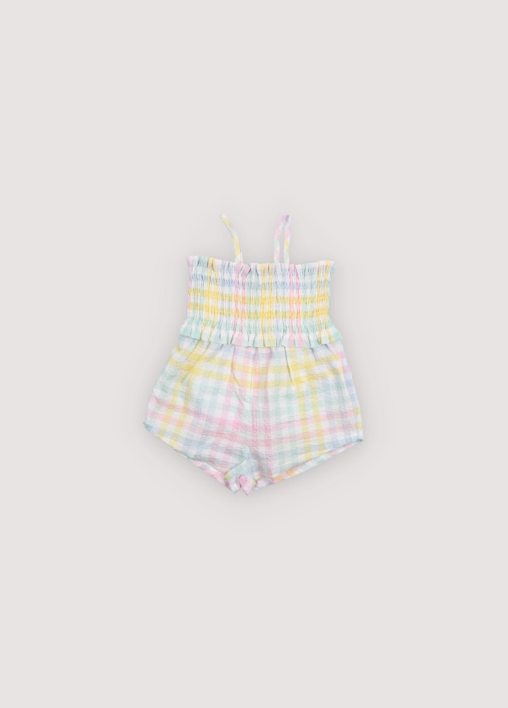 THE NEW SOCIETY Mallow tutina neonata quadretti cotone