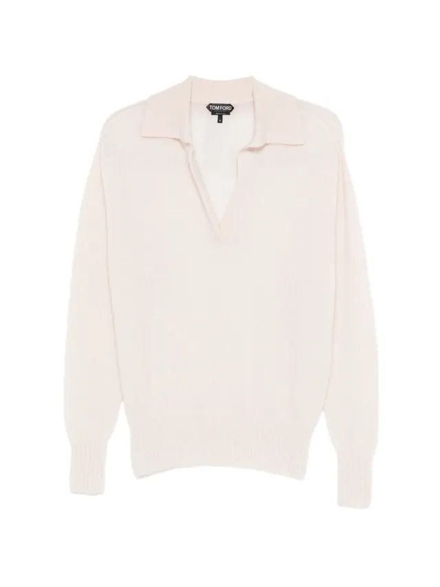 Tom Ford MAK1440 polo rosa beige donna