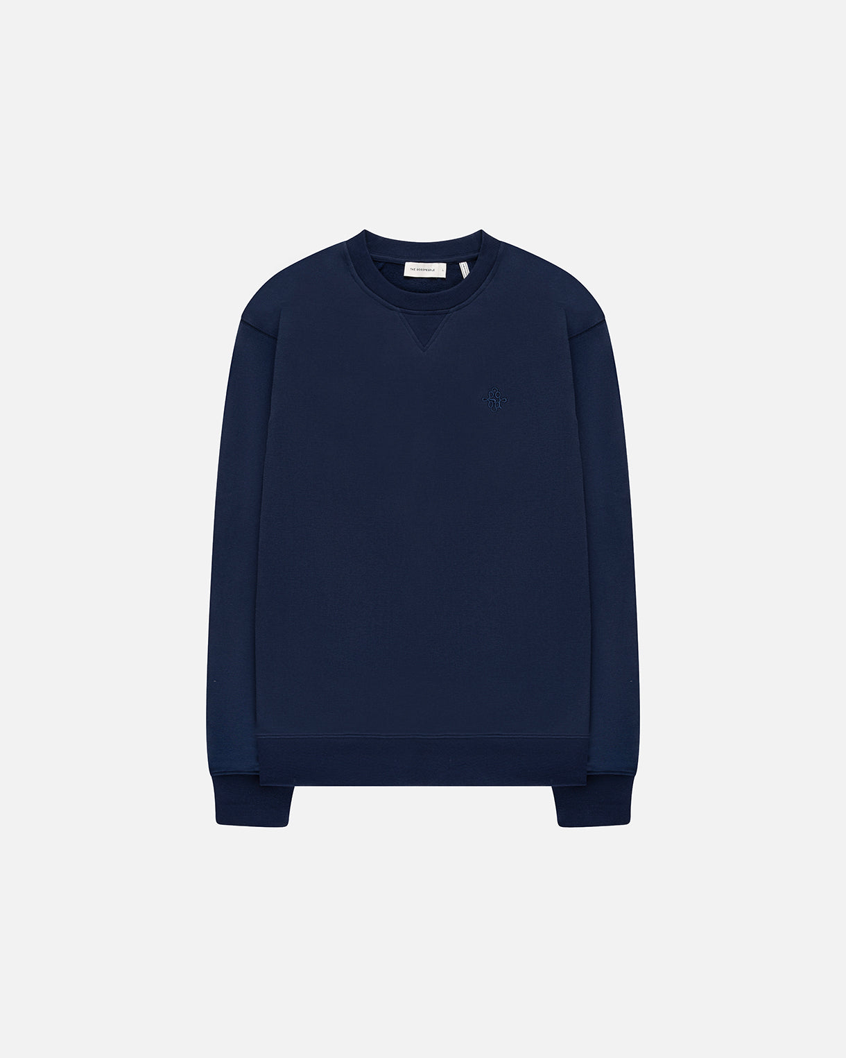 Goodpeople Lommy Signature felpa blu navy cotone