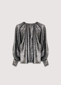 The New Society Uxia Woman Blouse blusa argento