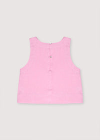 The New Society Hera top lino ibisco donna