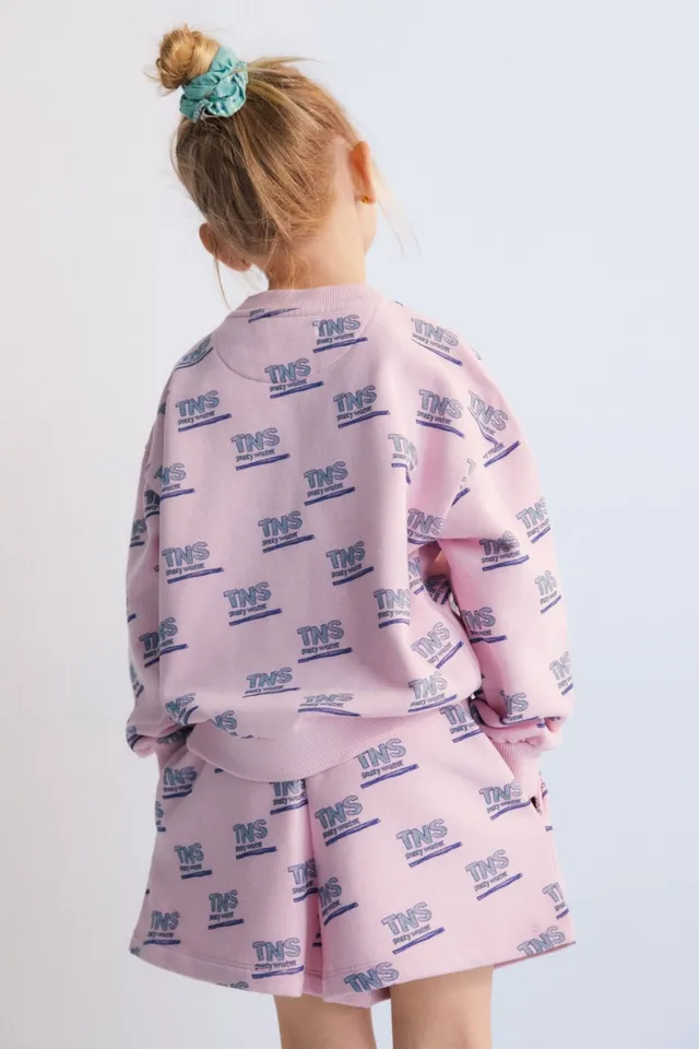 The New Society Thasos shorts bimba rosa ibisco