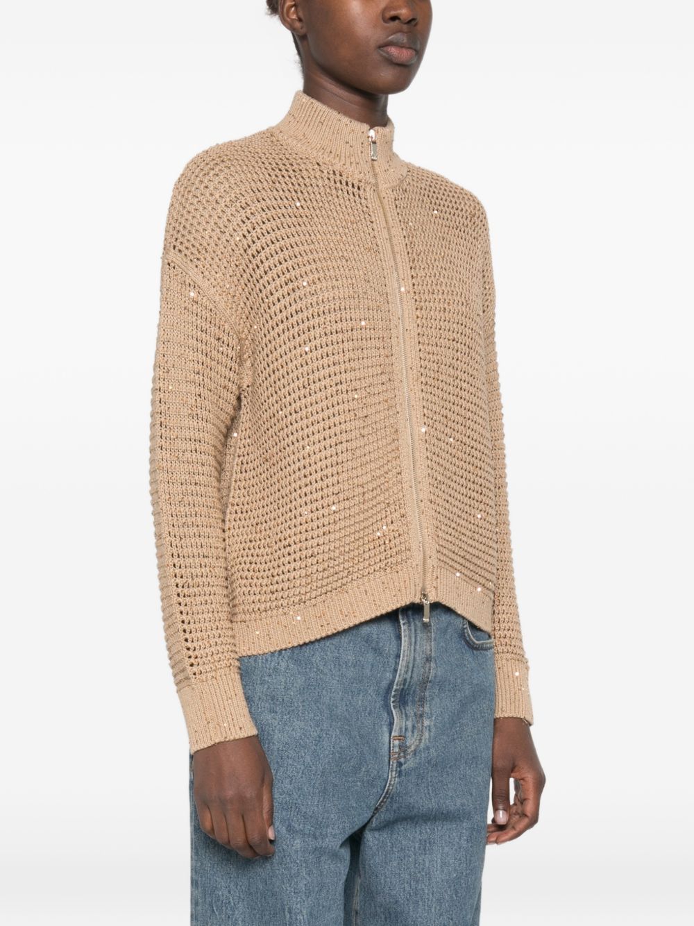 Max Mara Studio 2626346051600 cardigan cammello donna
