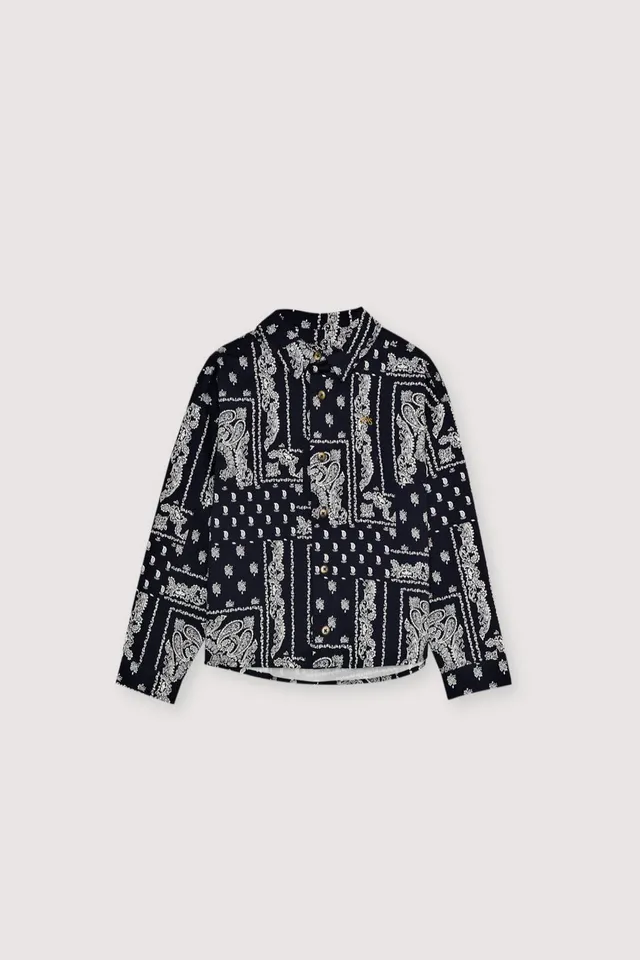 The New Society Luis camicia bimbo flanella bandana 6 anni