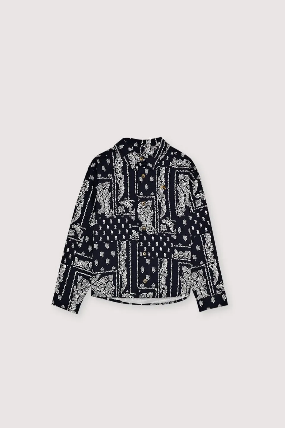 The New Society Luis camicia bimbo flanella bandana 6 anni