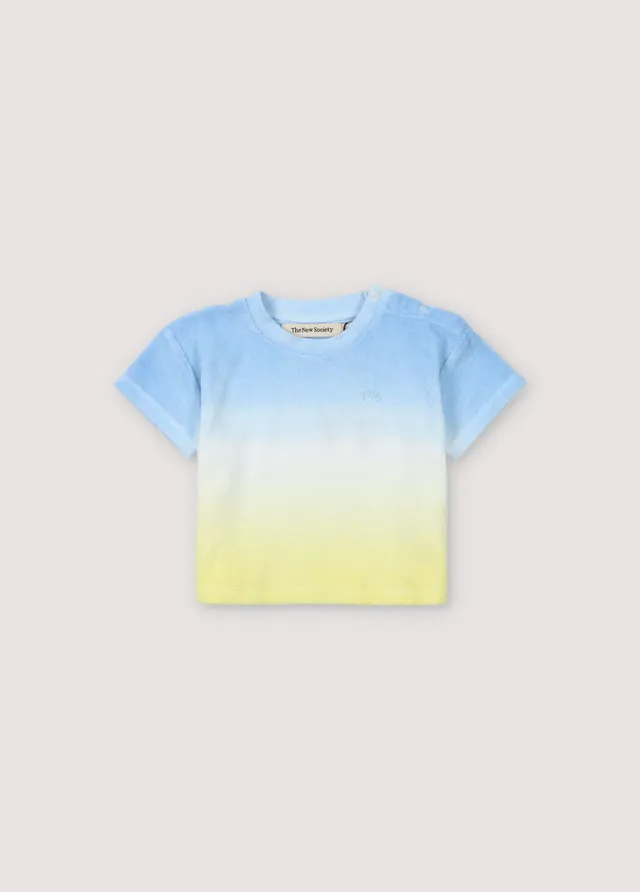 The New Society Briseis Baby Tee maglietta 6 mesi azzurra