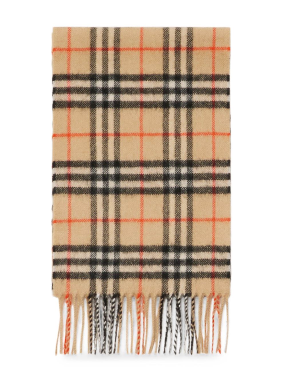 Burberry Kids 8089369 sciarpa sand check