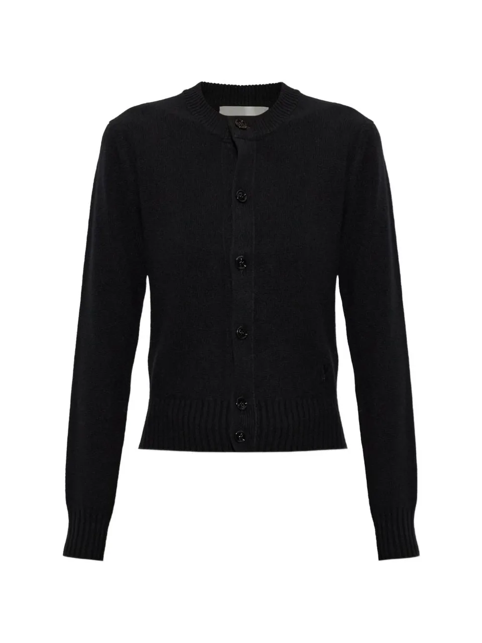 AMI FKC364 cardigan donna nero