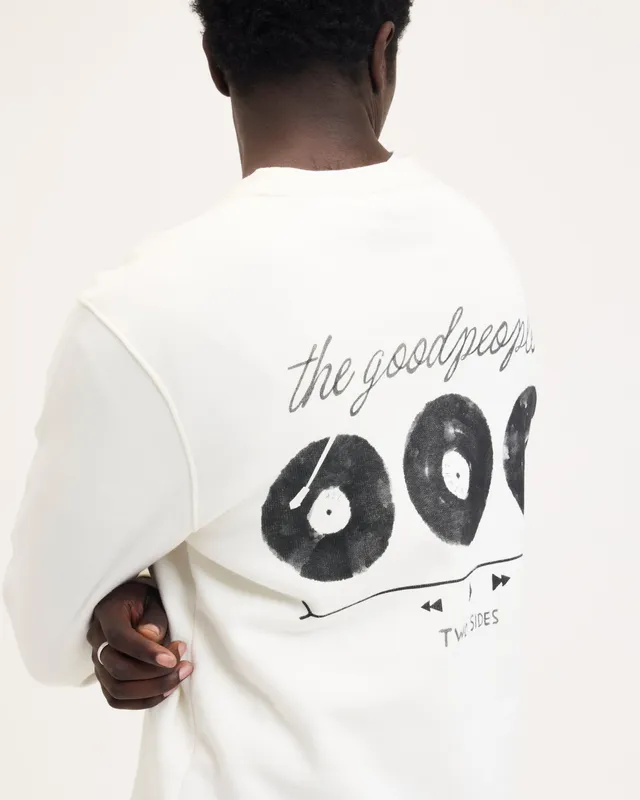 GOODPEOPLE Laurent maglione panna cotone 100%