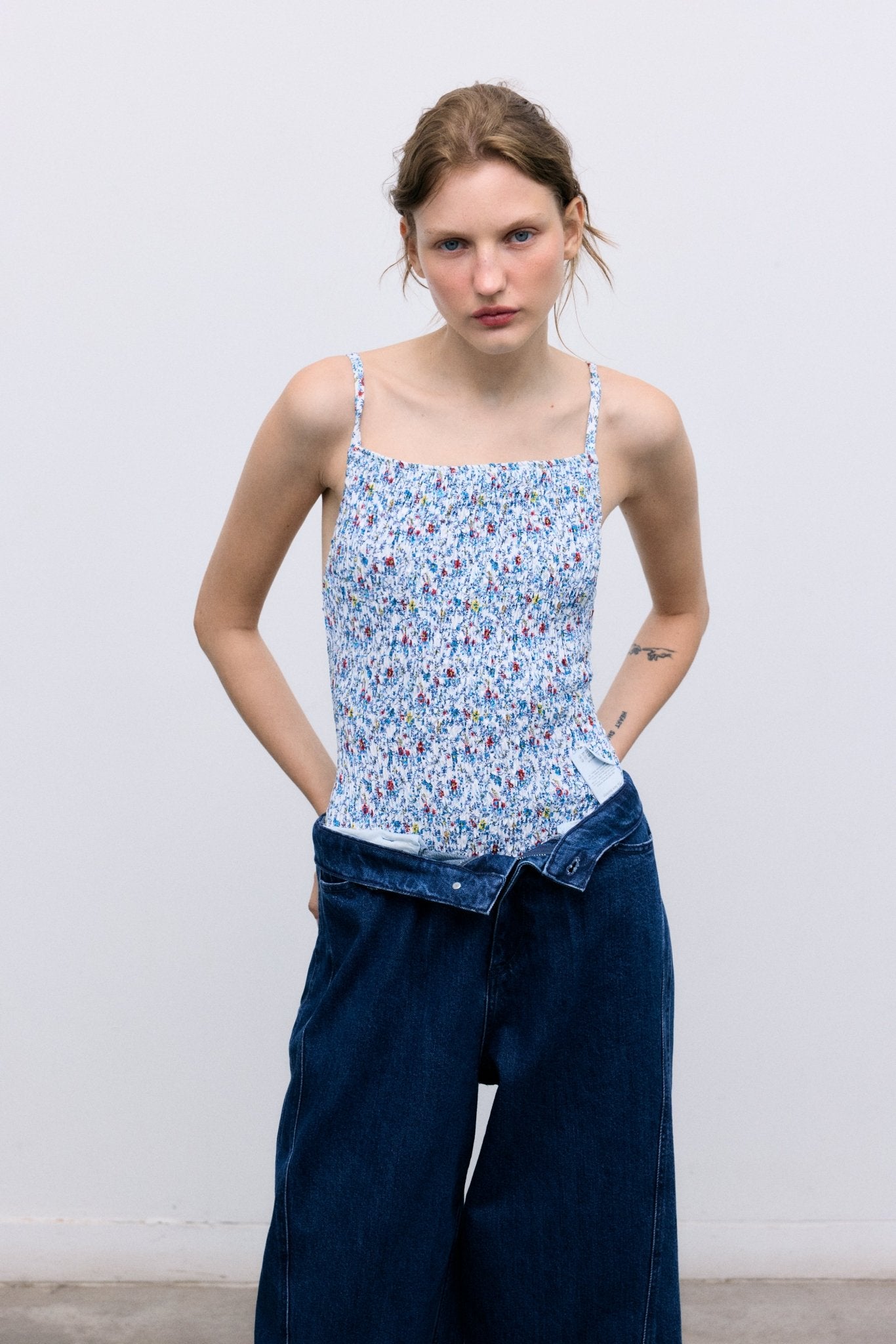 The New Society Cloe costume intero Cloe Print floreale