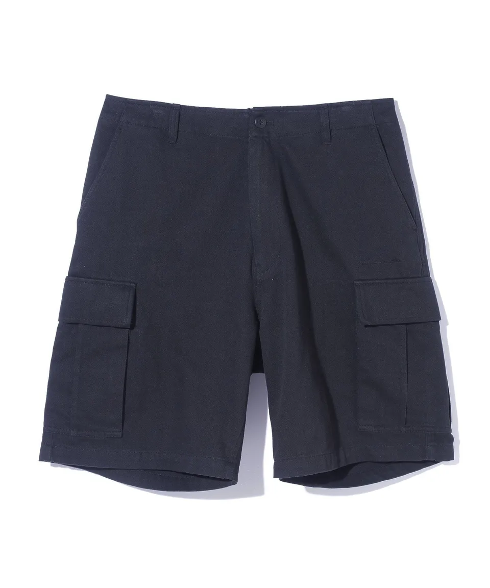 X-Large Embroidered Logo Cargo Pantaloncini Cotone
