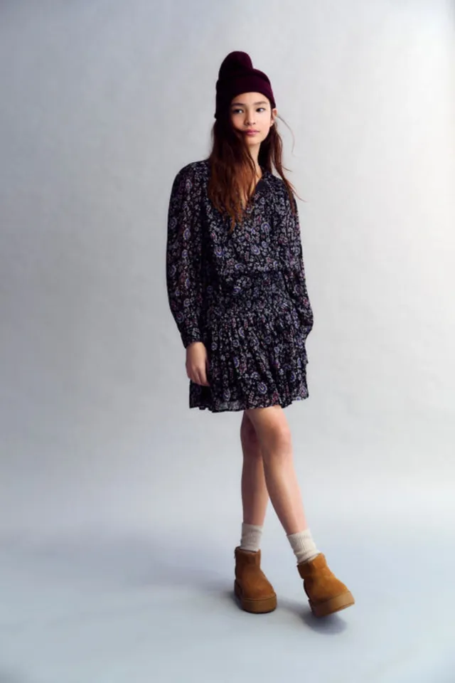 The New Society Francisca gonna viscosa lurex