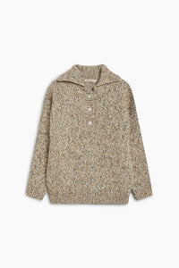 The New Society Naya polo donna in lana Natura