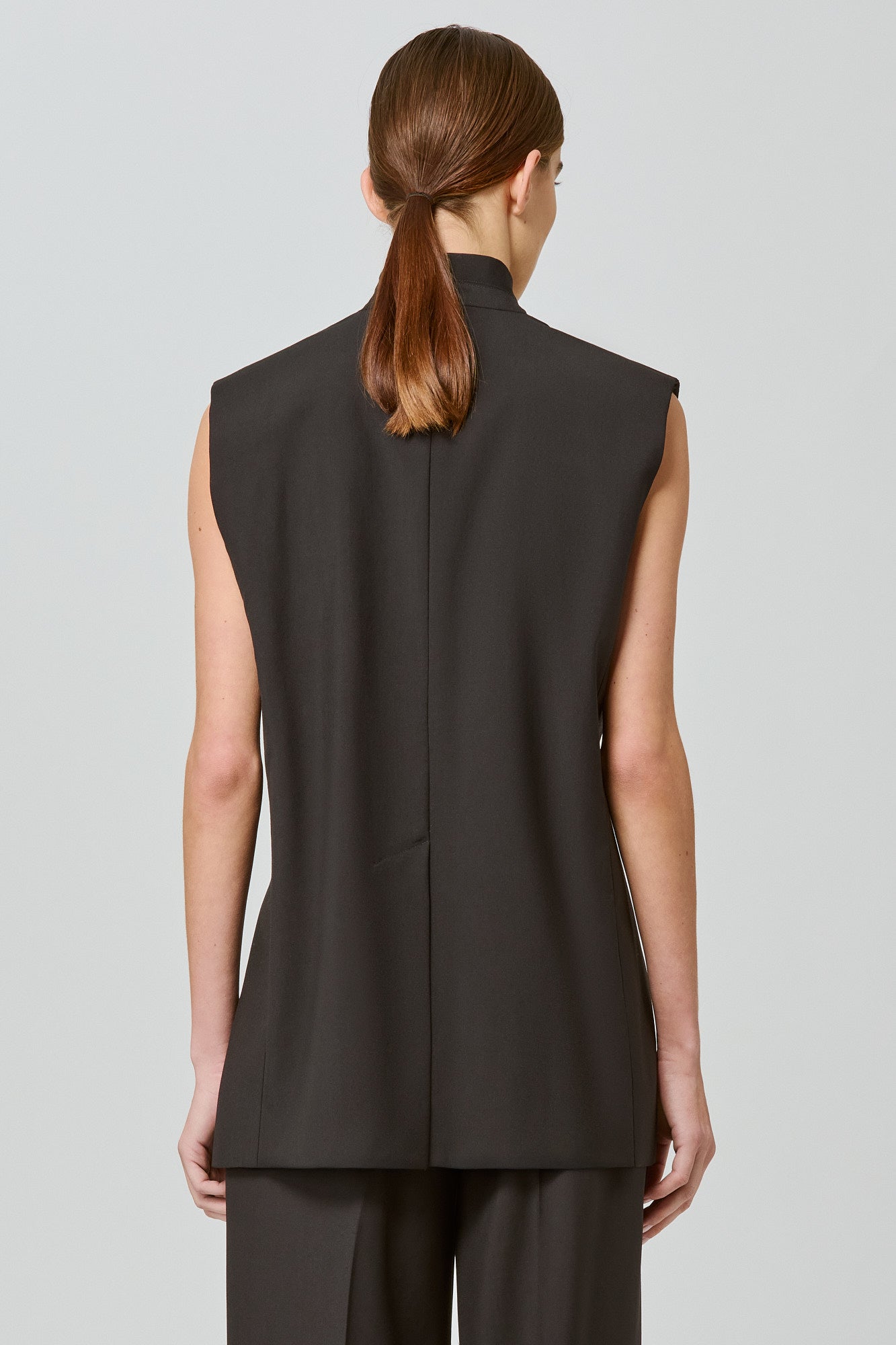 Sa Su Phi Lauren gilet taglia 36 nero lana
