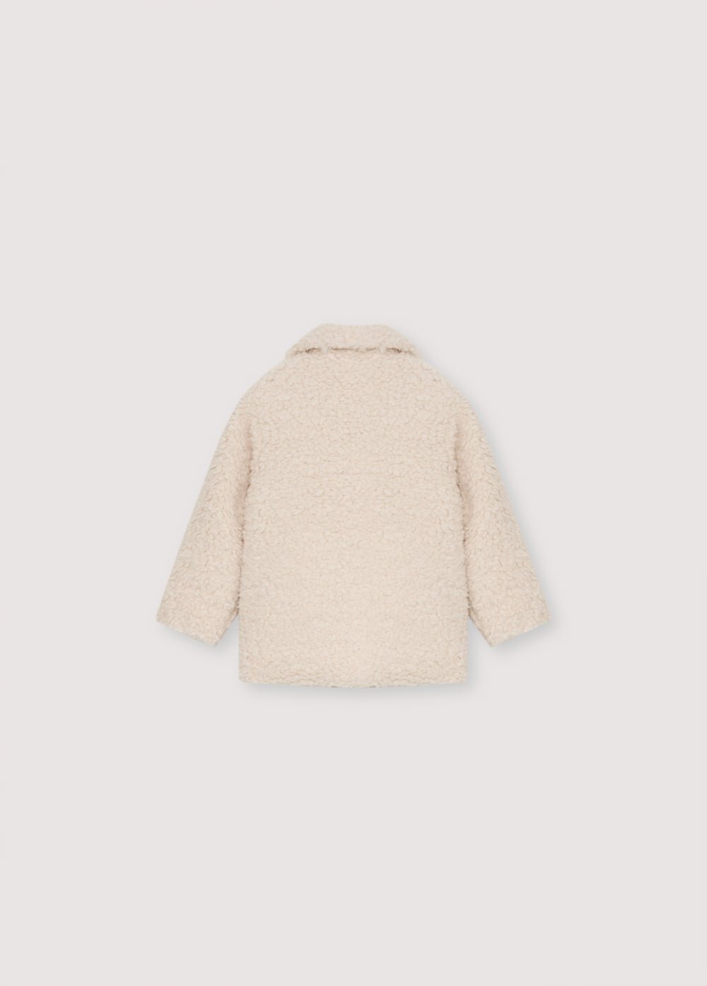The New Society Ninette Girl cappotto bambina bianco fodera cotone