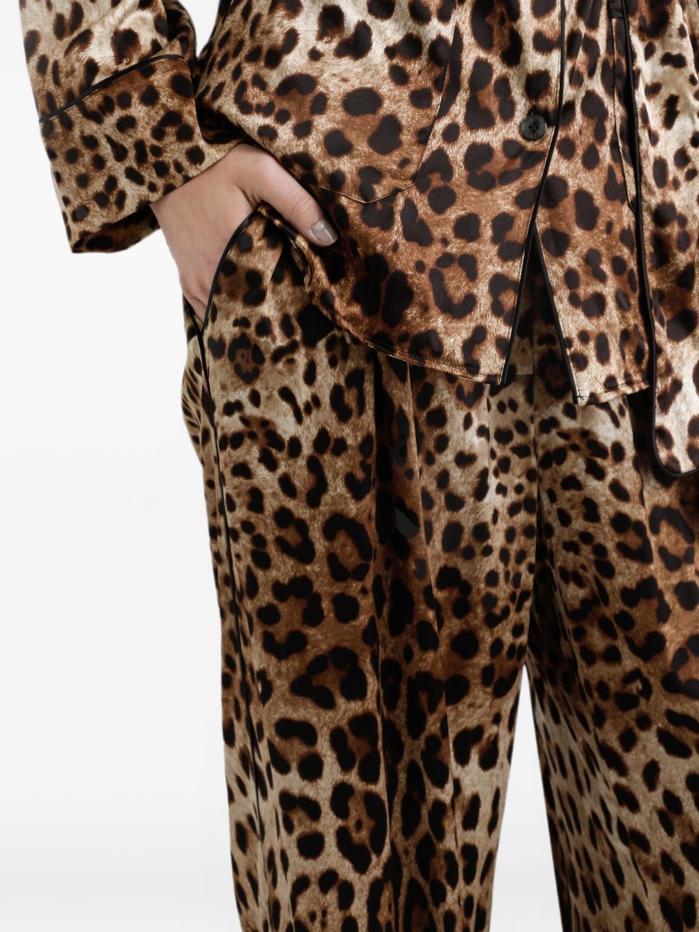 Dolce & Gabbana FTAMPT FSAXYHY13M pantaloni donna leopard