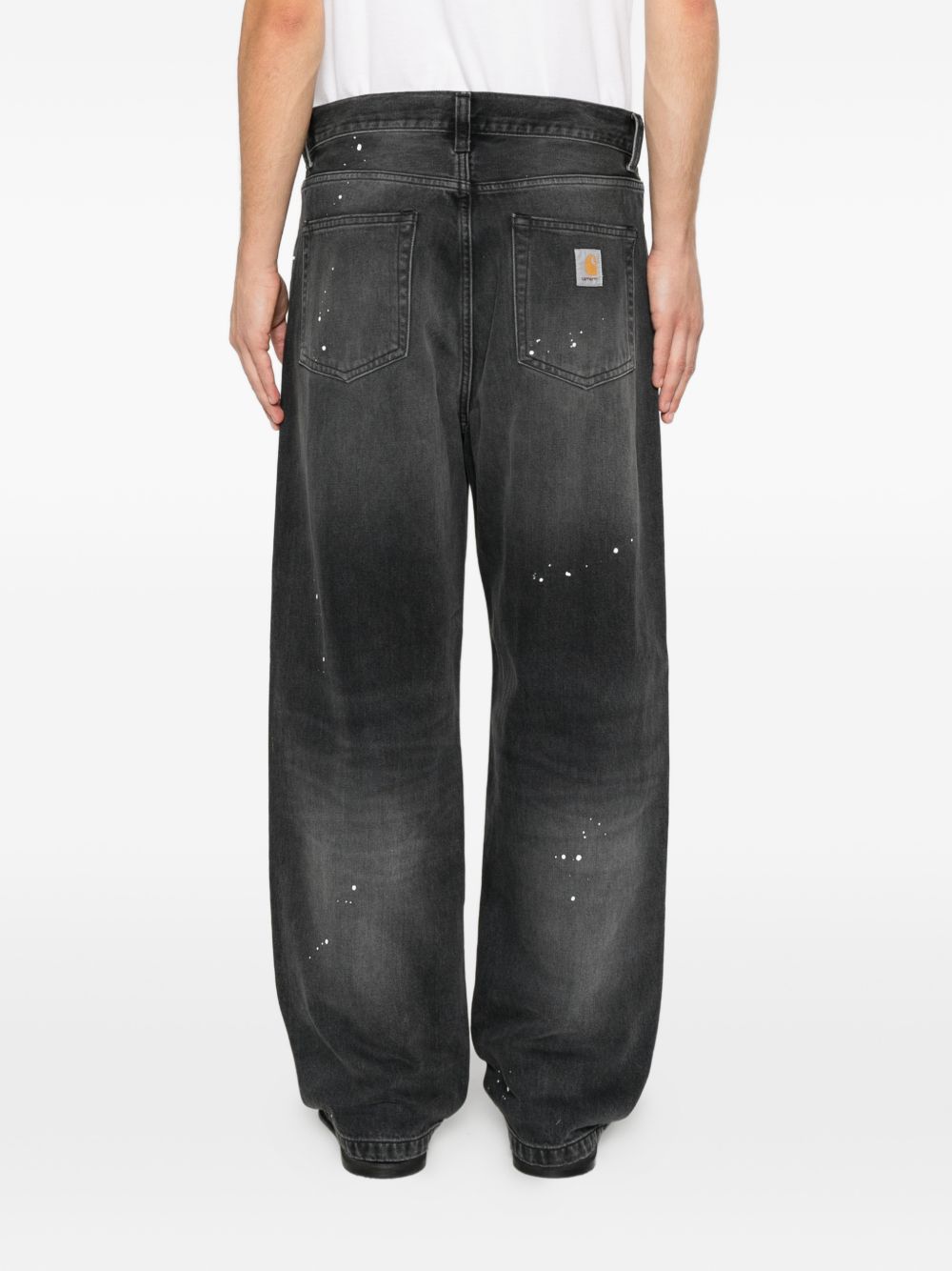 Carhartt I034733 jeans uomo nero