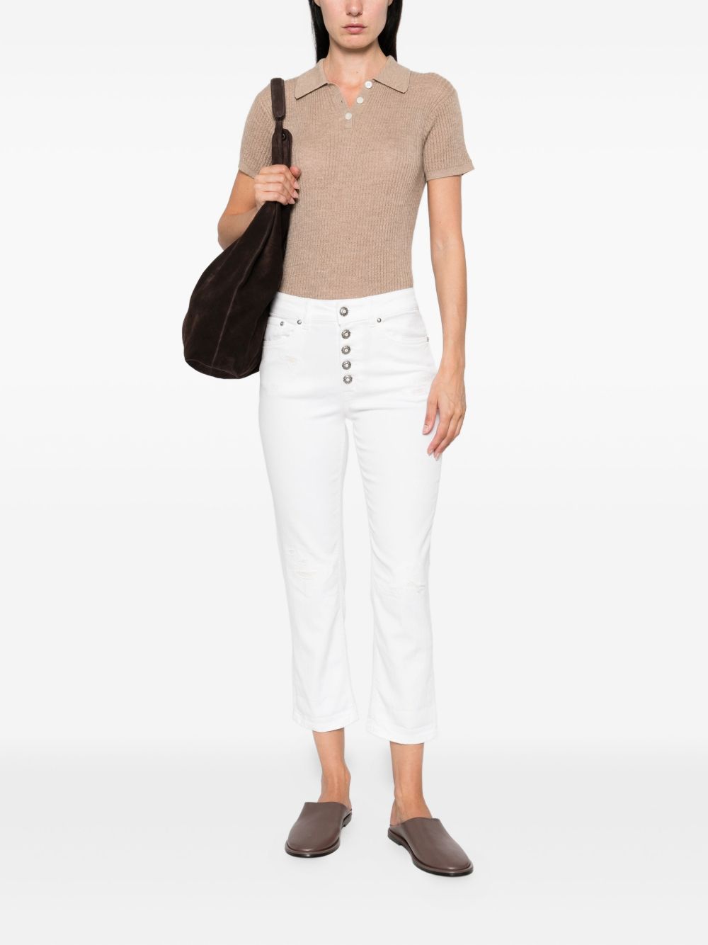 Dondup DP268B DF0310D800 jeans donna blu