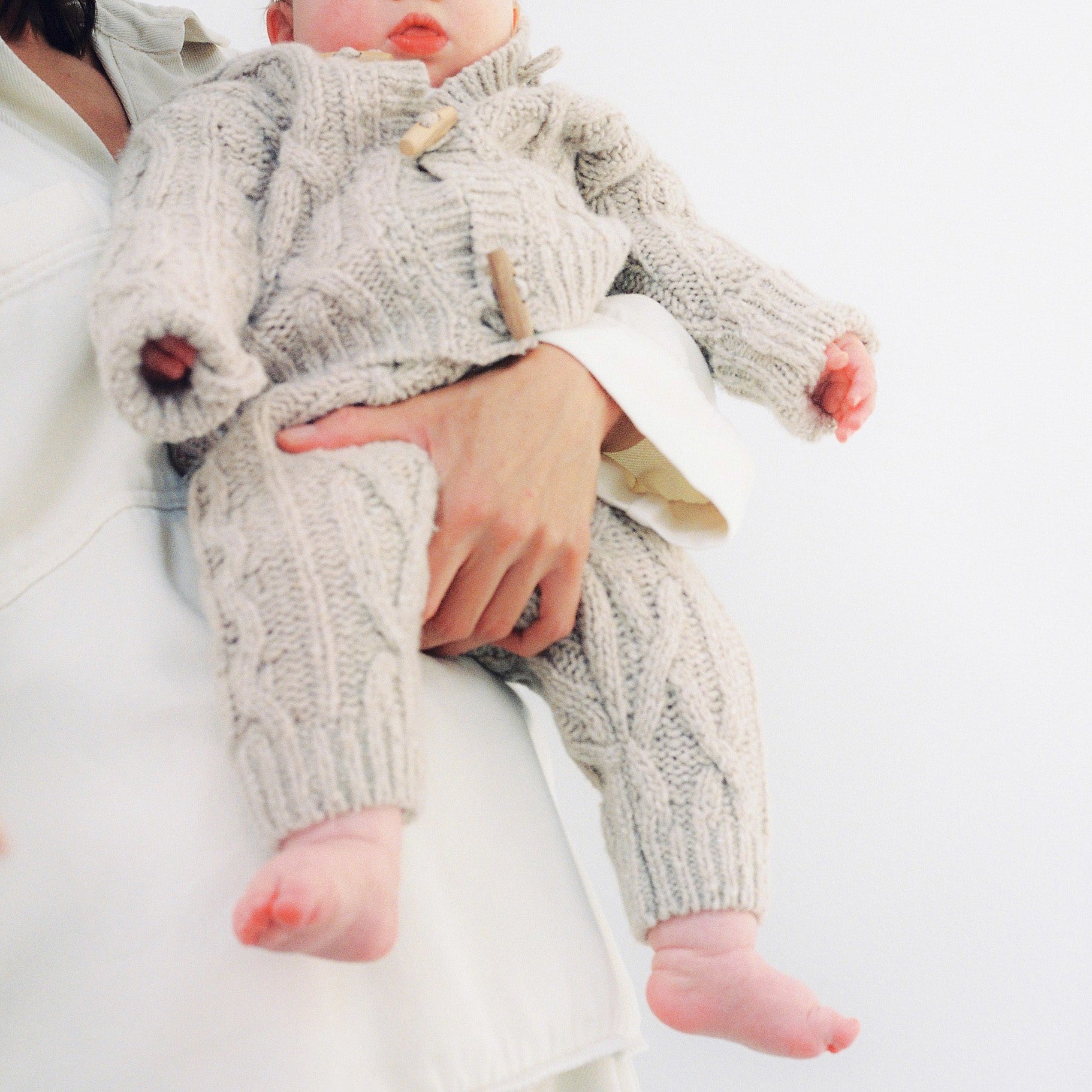 The New Society Maria Cardigan Neonata Moonlight Lana