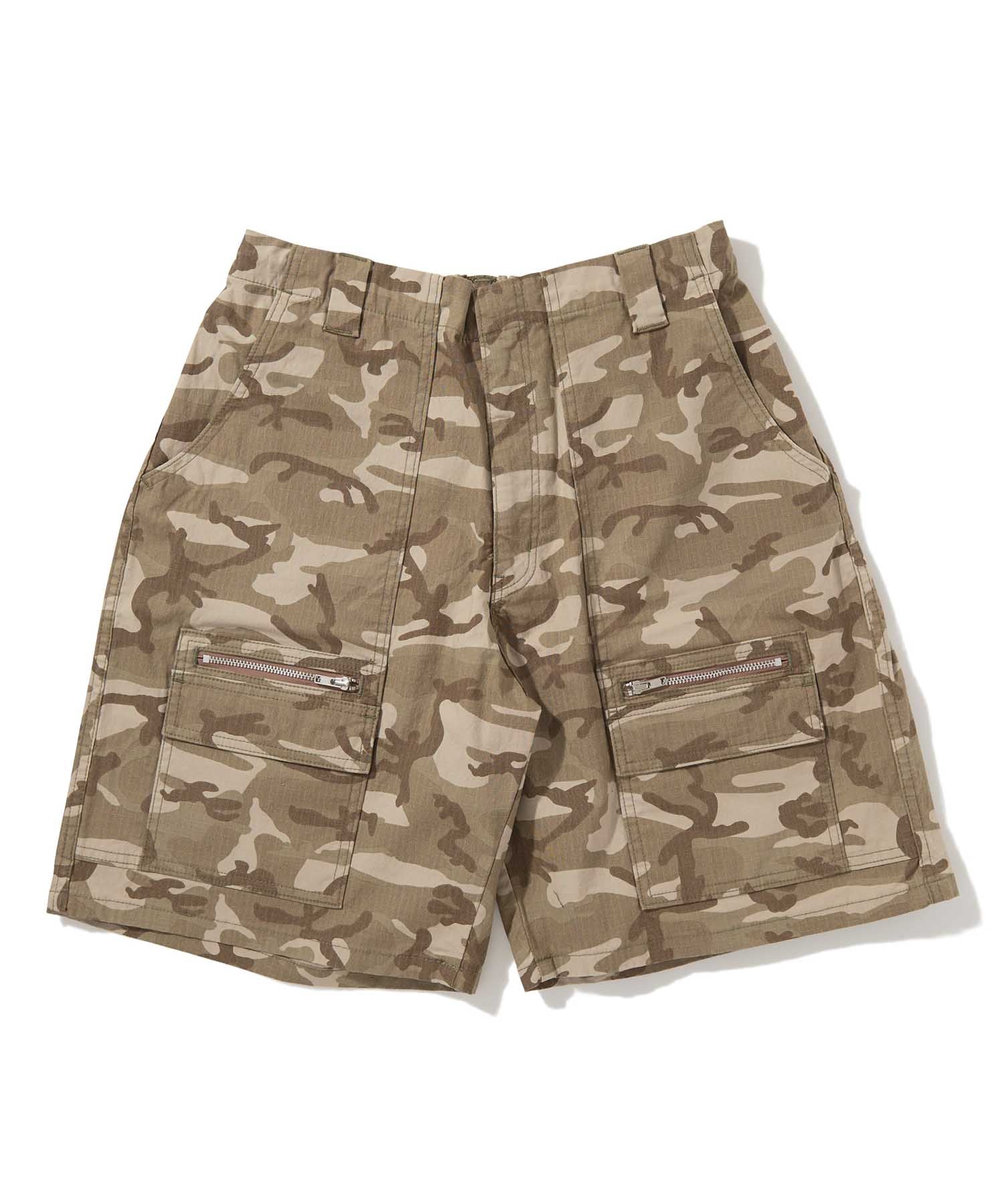 X-Large Military Bush Short shorts cotone verdi