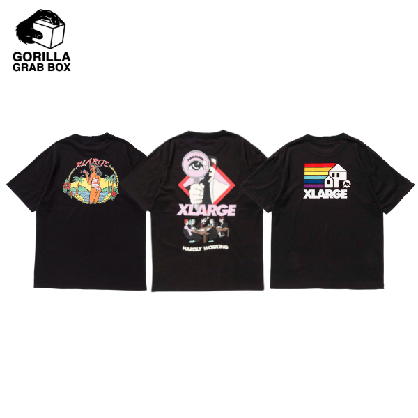 X-Large Gorilla Grab Box Black Edition 3 T-Shirt Nere L