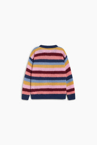 The New Society Julia maglione righe mohair