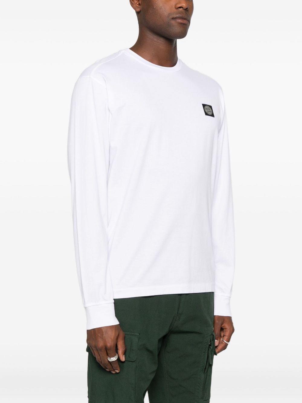 Stone Island L2S152100031 t-shirt uomo bianca