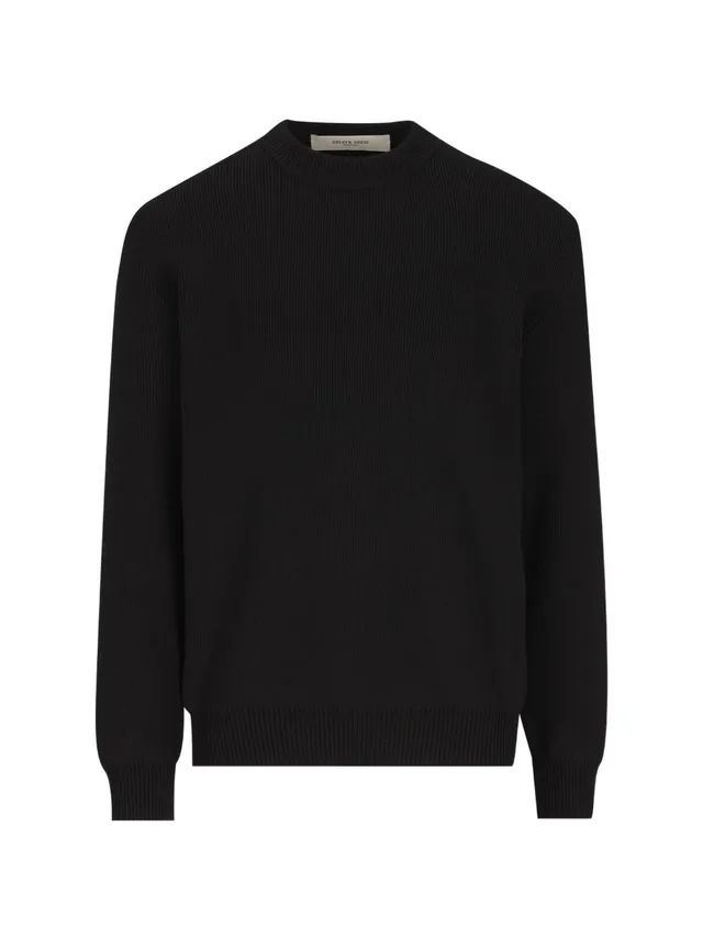 Golden Goose GMP00841 felpa nera uomo taglia vera