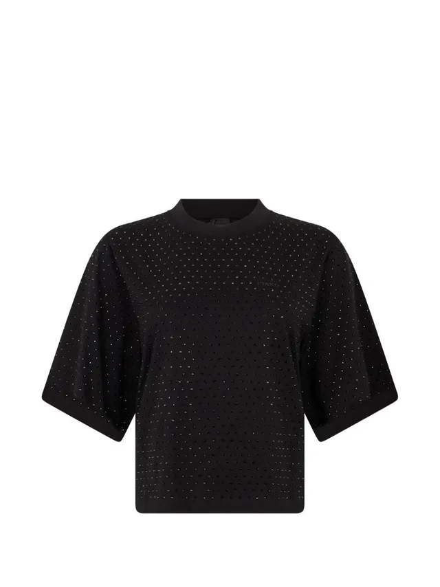 Pinko 104604 A3GYZ98 T-shirt nero caviale donna