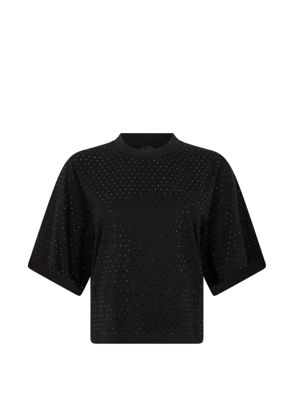 Pinko 104604 A3GYZ98 T-shirt nero caviale donna