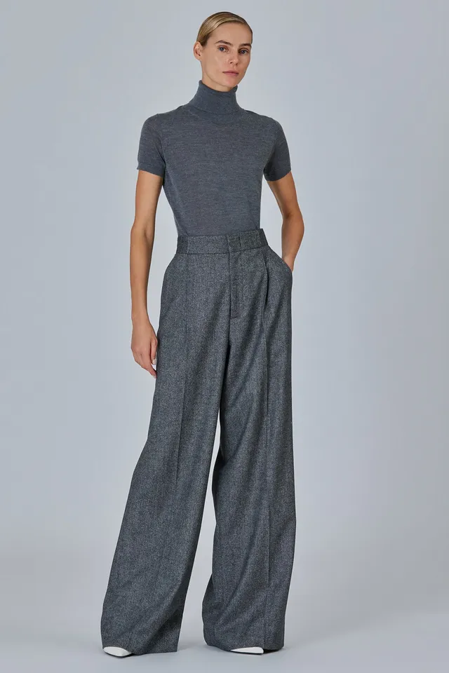 Sa Su Phi High Neck top maniche corte 38 collo alto
