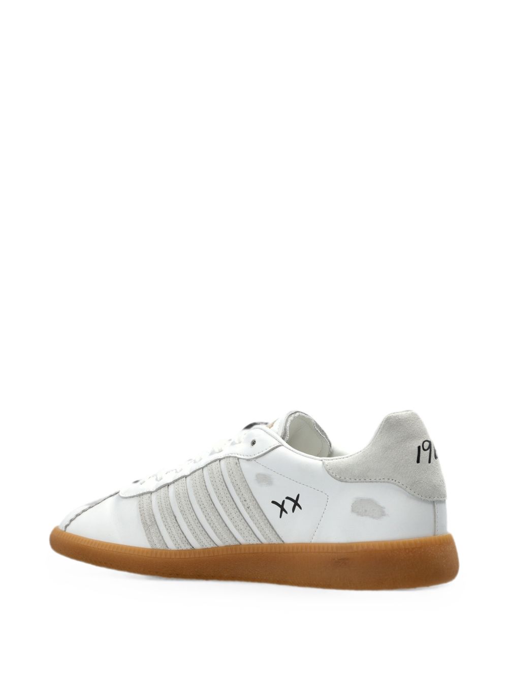 Dsquared2 SNM0468 sneakers uomo bianco nero
