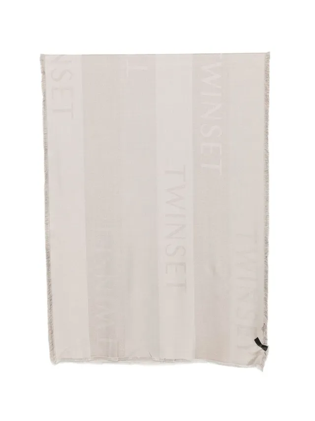 Twinset 262TO5490 sciarpa mastice