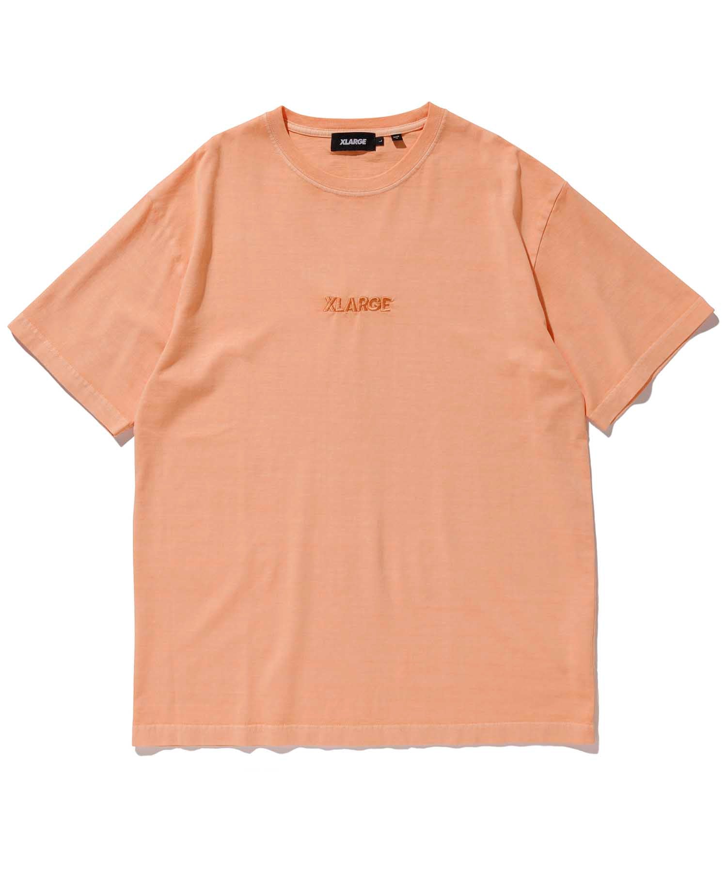 X-Large Standard Logo t-shirt pigment ricamo petto
