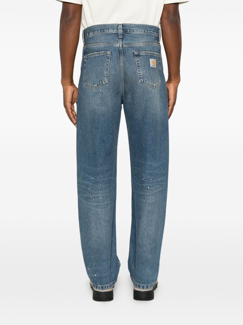 Carhartt I034733 jeans uomo blu autunno inverno