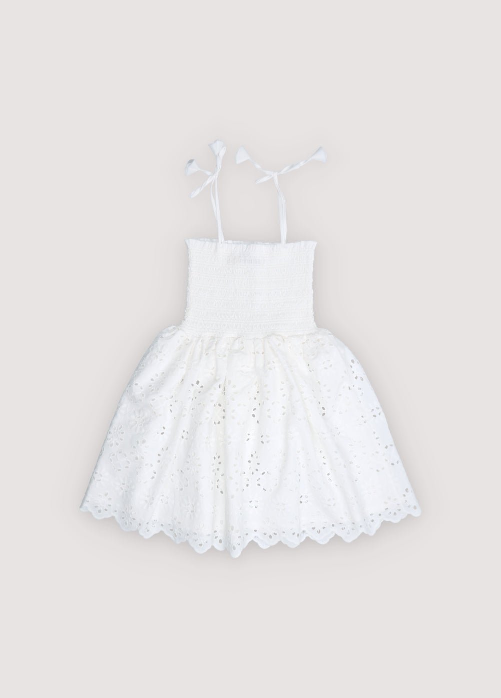 THE NEW SOCIETY Sakura Pure Cloud vestito cotone ricamato