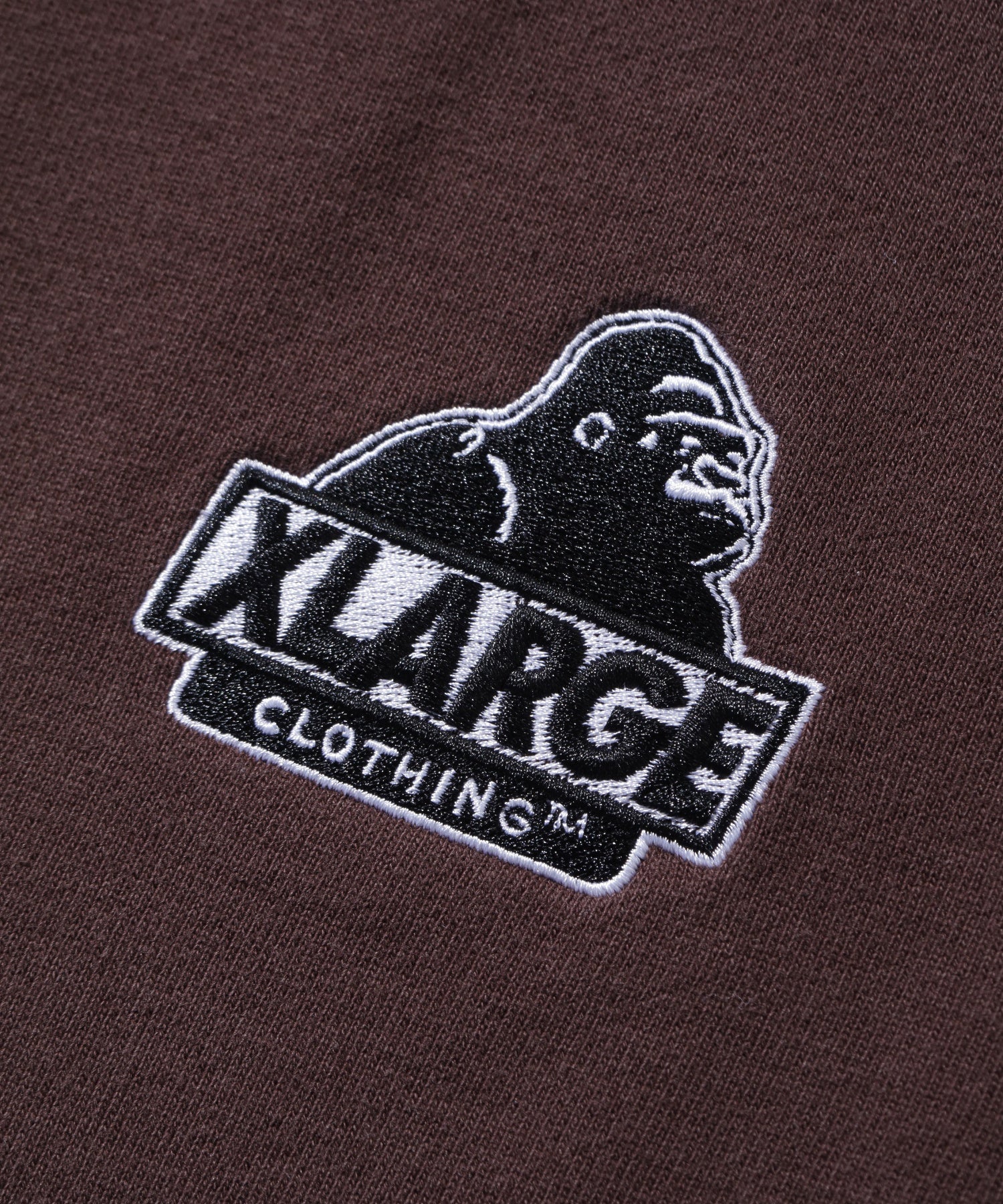 X-Large Slanted OG felpa girocollo nera