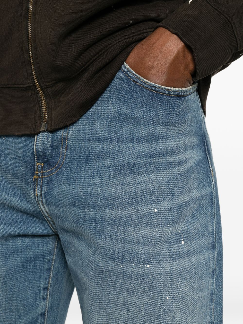 Carhartt I034733 jeans uomo blu autunno inverno