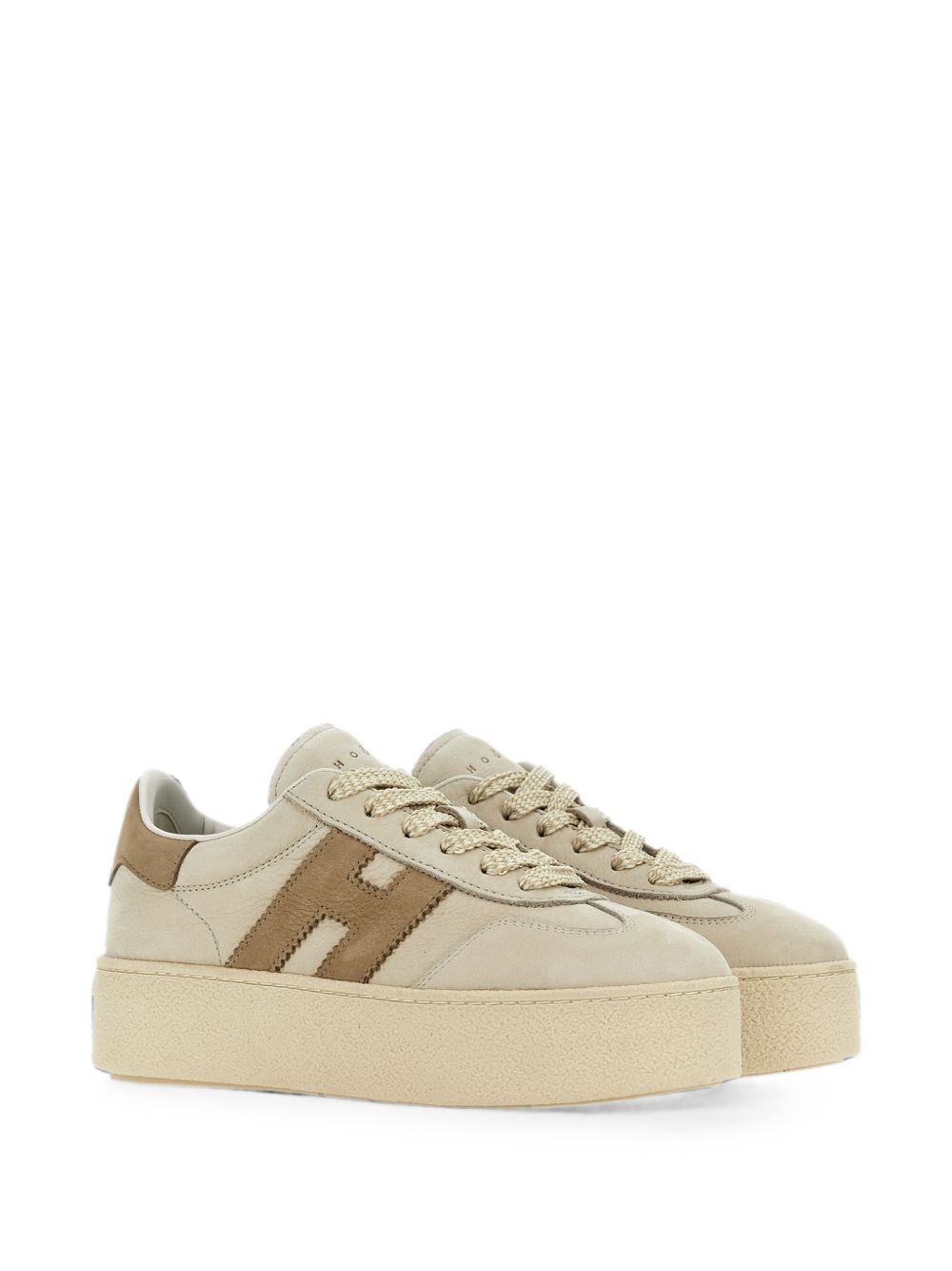 Hogan HXW6980FB6T6RN Mocassini Beige Donna
